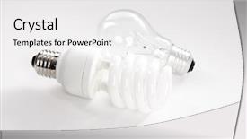  Presentation with energy saving and building - Colorful PPT layouts enhanced with electricity budget - tungsten and energy saving lightbulb backdrop and a white colored foreground