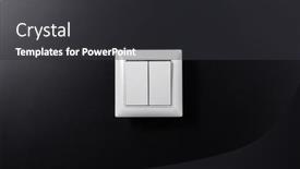  Presentation with energy power - PPT theme consisting of electricity-energy-and-power-consumption background and a dark gray colored foreground