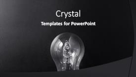  Presentation with energy power - Presentation design enhanced with electricity-energy-and-power-consumption background and a dark gray colored foreground