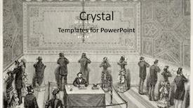  Presentation with electricity physics - Beautiful presentation design featuring electricity expo opera theater paris backdrop and a light gray colored foreground