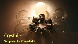  Presentation with inspiration - Beautiful theme featuring electricity market - sudden inspiration backdrop and a tawny brown colored foreground