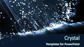  Presentation with light gauge steel - Amazing theme having electricity wire - fiber optics background with lots backdrop and a ocean colored foreground