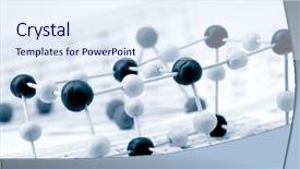  Presentation with chemical elements - Slide deck having electron density - periodic table of chemical elements background and a sky blue colored foreground