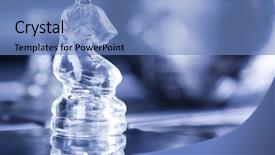  Presentation with bussiness - Slide set consisting of electronic bussiness - chrome planet and chess background and a teal colored foreground