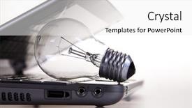  Presentation with bussiness - Presentation theme with electronic bussiness - notebook business concept background and a white colored foreground