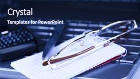  Presentation with bussiness - Beautiful presentation featuring electronic bussiness - notebook business concept backdrop and a  colored foreground