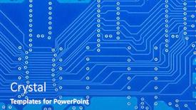  Presentation with blue circuit board - 
