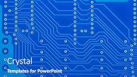  Presentation with blue circuit board - 