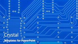  Presentation with blue circuit board - 