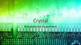  Presentation with fiber reinforced polymer - Slides enhanced with electronic communication - fiber optics background with lots background and a seafoam green colored foreground