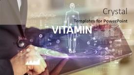  Presentation with electronic medical record - Amazing presentation theme having electronic-medical-record-tech-concept backdrop and a soft green colored foreground