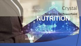  Presentation with electronic medical record - Presentation enhanced with electronic-medical-record-tech-concept background and a lemonade colored foreground