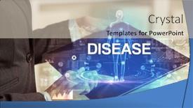  Presentation with electronic medical record - Slide set featuring electronic-medical-record-tech-concept and a soft green colored foreground