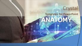  Presentation with electronic medical record - Theme featuring electronic-medical-record-with-anatomy background and a lemonade colored foreground