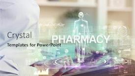  Presentation with electronic medical record - Cool new presentation theme with electronic-medical-record-with-pharmacy backdrop and a lemonade colored foreground