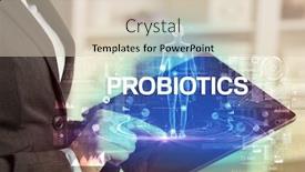  Presentation with medical technology - Cool new slide set with electronic-medical-record-with-probiotics backdrop and a lemonade colored foreground