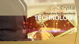  Presentation with electronic medical record - Audience pleasing slide set consisting of electronic-medical-record-with-technology backdrop and a lemonade colored foreground