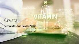  Presentation with electronic medical record - PPT layouts enhanced with electronic-medical-record-with-vitamin background and a lemonade colored foreground