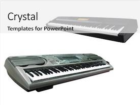Electronic Musical Instruments Synthesizer Under The White Background ...
