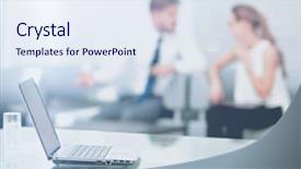  Presentation with process - Slide set with electronic table plans - working process in a modern background and a sky blue colored foreground