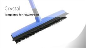  Presentation with electrostatic - Theme featuring electrostatic broom background and a white colored foreground