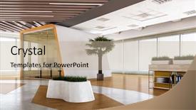  Presentation with elegant furniture design - Audience pleasing slide deck consisting of elegance and simplicity in design backdrop and a mint green colored foreground