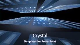  Presentation with elegant - Presentation design with elegant abstract fractal background background and a ocean colored foreground