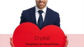  Presentation with navy blue - PPT theme with elegant-bearded-man-in-navy background and a red colored foreground