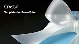  Presentation with blue and white tie dye swirl - Audience pleasing PPT theme consisting of elegant black - luxury box tied backdrop and a black colored foreground