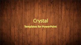  Presentation with elegant - Theme having elegant brown wood panels background and a tawny brown colored foreground