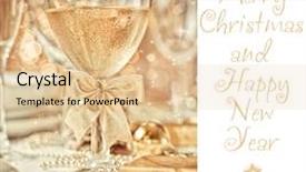  Presentation with gold - Amazing slides having elegant dining - beautiful gold place setting backdrop and a lemonade colored foreground