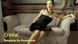  Presentation with beautiful sheet of cannabis marijuana - Presentation theme with elegant hotels - beautiful woman sitting background and a  colored foreground