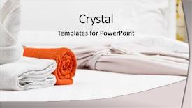  Presentation with hotel security - Amazing presentation design having elegant hotels - luxurious hotel bed close up backdrop and a white colored foreground