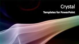  Presentation with incense - Slides with elegant incense smoke pattern isolated background and a black colored foreground