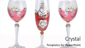  Presentation with world - PPT theme with elegant old world wine glasses background and a  colored foreground