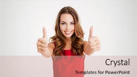  Presentation with elegant party - Audience pleasing PPT theme consisting of elegant party - portrait of a pretty attractive backdrop and a coral colored foreground