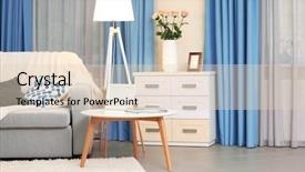  Presentation with modern medicine cardiology concept mixed - Cool new PPT theme with reducing expenses - modern living room interior backdrop and a lemonade colored foreground