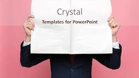  Presentation with navy blue - Presentation theme consisting of elegant-young-businessman-in-navy background and a sky blue colored foreground