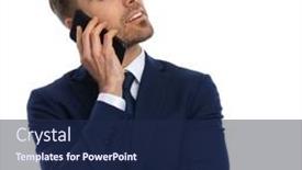  Presentation with navy blue - Colorful PPT layouts enhanced with elegant-young-businessman-in-navy backdrop and a navy blue colored foreground