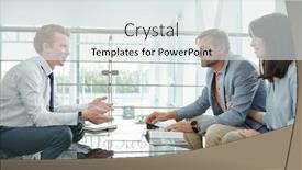  Presentation with car buying - Amazing PPT theme having elegant-young-manager-of-auto backdrop and a white colored foreground