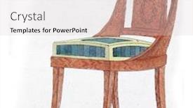  Presentation with vintage women - PPT layouts with elegantia-or-magazine-of-fashion background and a lemonade colored foreground