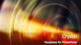  Presentation with element - Presentation having front element of a camera background and a tawny brown colored foreground