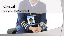  Presentation with airline - PPT theme with been delayed on a white background and a white colored foreground