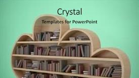  Presentation with pupils reading - Cool new PPT theme with elementary pupils reading books against green vignette backdrop and a mint green colored foreground