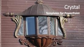  Presentation with old ship - Cool new presentation theme with elements of old rebuilded ship backdrop and a gray colored foreground