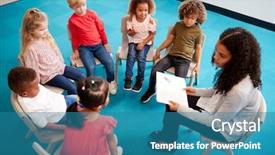  Presentation with elevate - Slide set enhanced with the classroom listening elevate background and a teal colored foreground