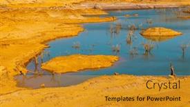  Presentation with burden - Presentation theme enhanced with eliminating-the-ecological-burden and a gold colored foreground