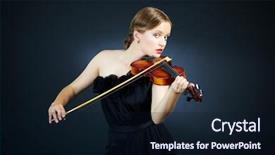  Presentation with young children playing multicultural - Beautiful presentation design featuring ell - portrait of a young female backdrop and a  colored foreground
