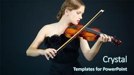  Presentation with young children playing - Cool new presentation design with ell - portrait of a young female backdrop and a wine colored foreground