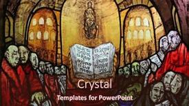  Presentation with holy spirit - Colorful PPT layouts enhanced with ellwangen-germany-may-05-2014 backdrop and a  colored foreground